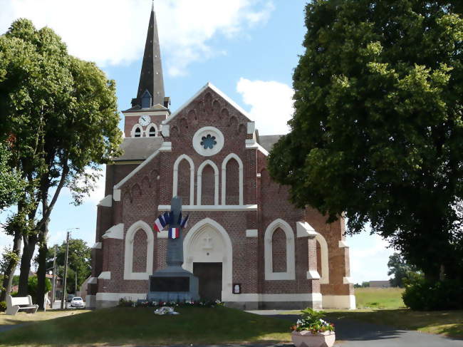 L'église de Niergnies - Niergnies (59400) - Nord