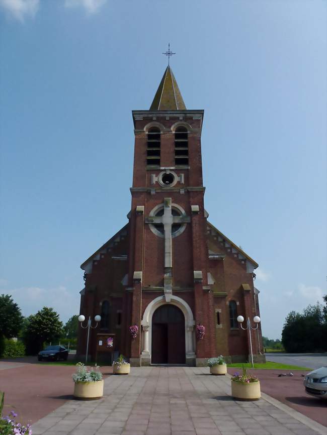 L'église - Nivelle (59230) - Nord