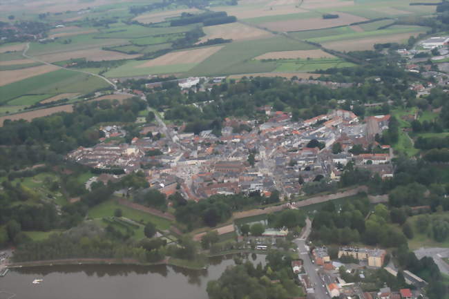 Le Quesnoy, vue du ciel - Le Quesnoy (59530) - Nord