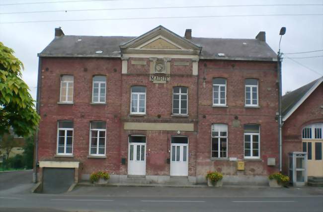 La mairie de Ramousies - Ramousies (59177) - Nord