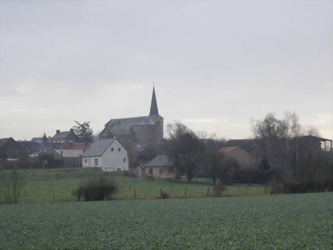 Vue générale du village - Reumont (59980) - Nord
