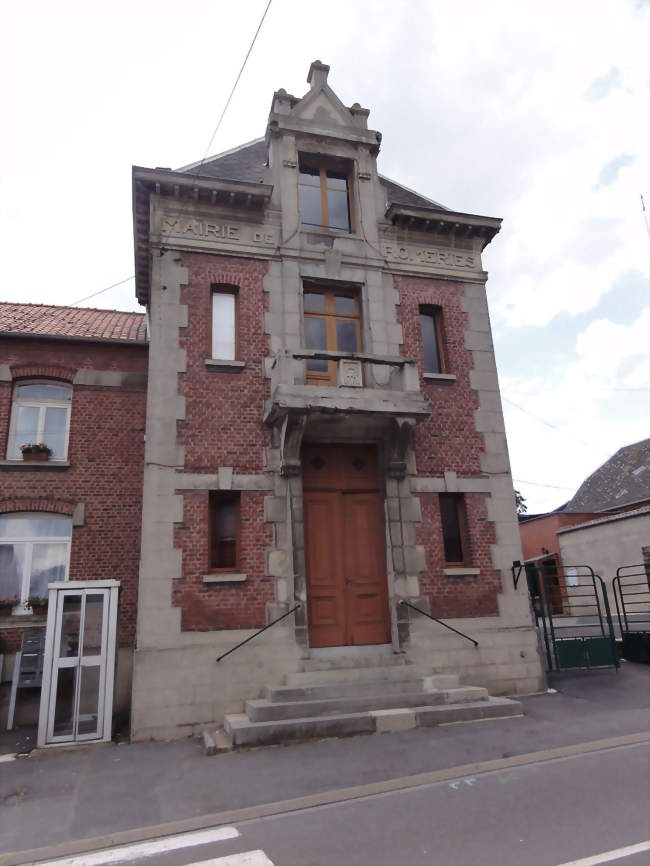 La mairie de Romeries - Romeries (59730) - Nord
