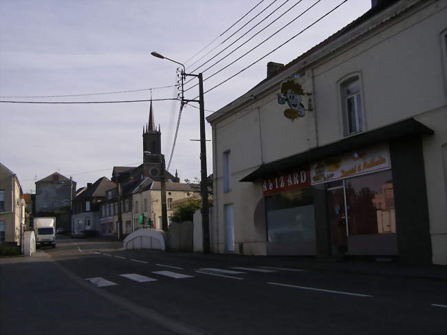 Le centre du village - Rousies (59131) - Nord
