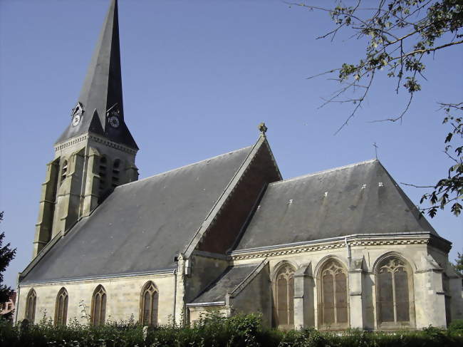 L'église de Saint-Aubert - Saint-Aubert (59188) - Nord