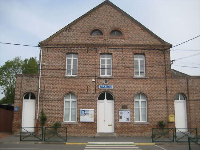 La mairie de Saint-Aybert - Saint-Aybert (59163) - Nord