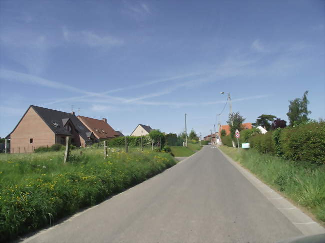L'entrée du village - Saint-Martin-sur-Écaillon (59213) - Nord