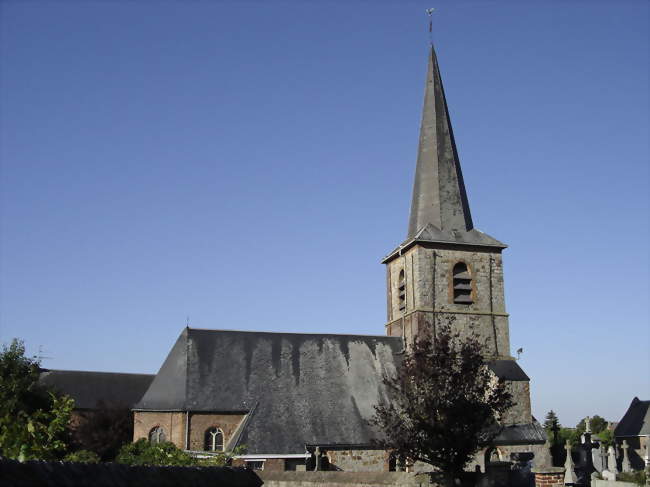 Église Saint-Quinibert de Salesches - Salesches (59218) - Nord