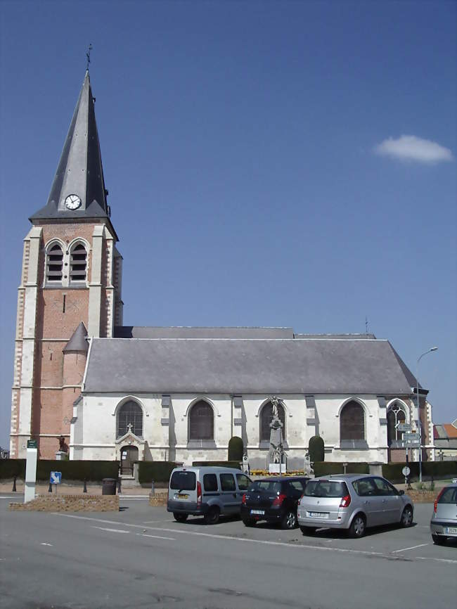L'église Saint-Pierre de Santes - Santes (59211) - Nord