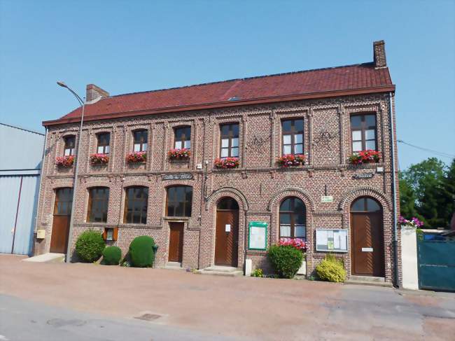 La mairie - salle des fêtes - Sars-et-Rosières (59230) - Nord