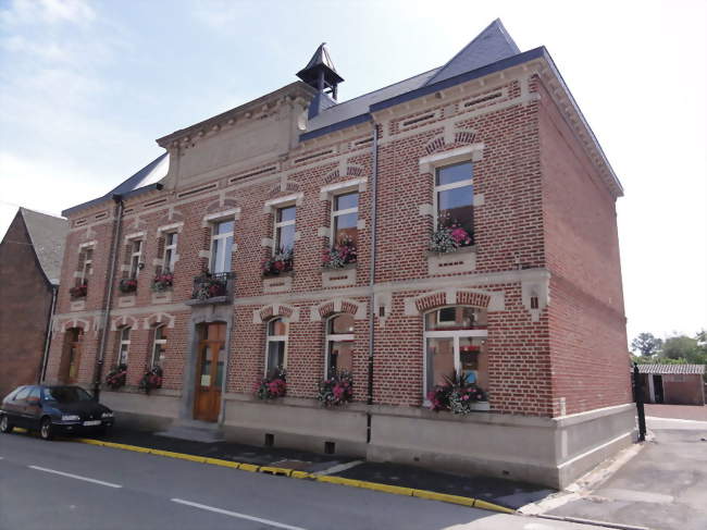 La mairie de Sepmeries - Sepmeries (59269) - Nord