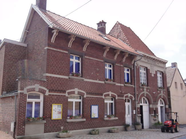 La mairie de Sommaing - Sommaing (59213) - Nord