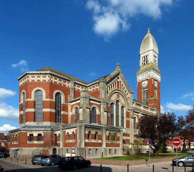 L'église de Steenwerck (Nord, France) - Steenwerck (59181) - Nord