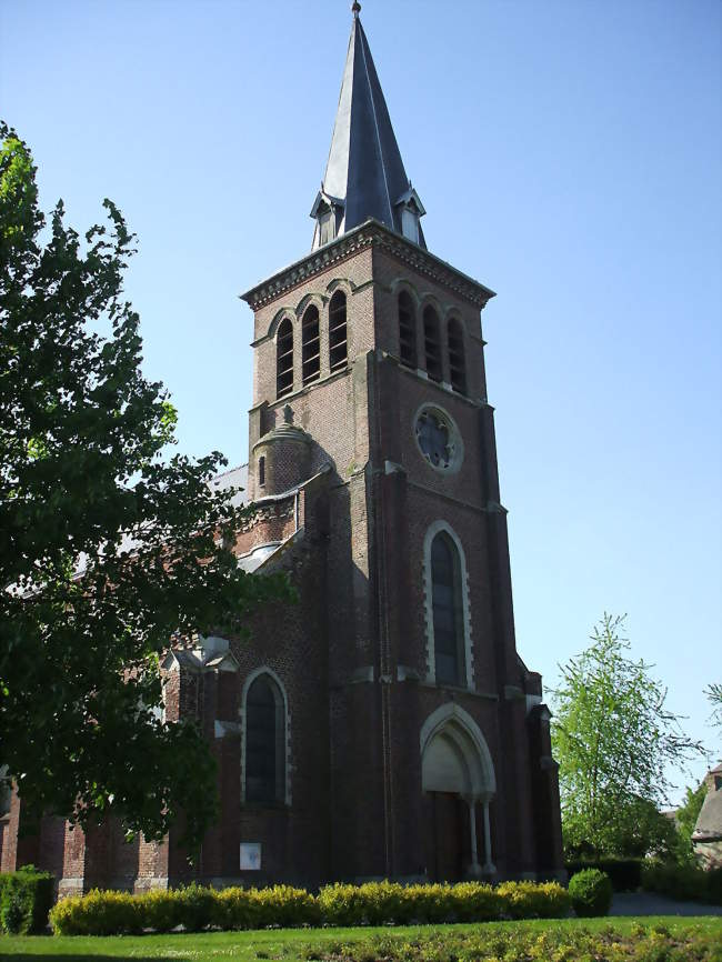 Eglise Notre Dame de la Visitation - Taisnières-sur-Hon (59570) - Nord