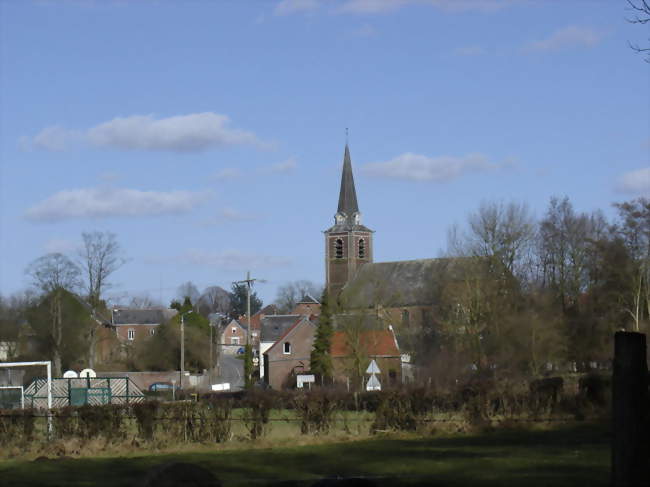 Centre du village - Vendegies-au-Bois (59218) - Nord