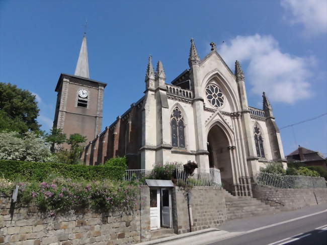 l'église Saint-Saulve - Vendegies-sur-Écaillon (59213) - Nord