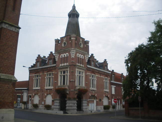 La mairie - Vieux-Berquin (59232) - Nord