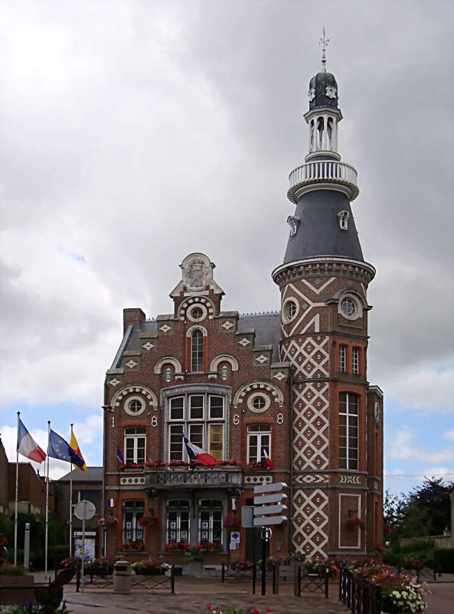 L'hôtel de ville - Wambrechies (59118) - Nord