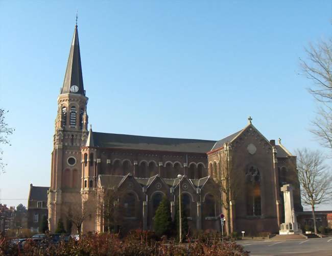 Léglise de lImmaculée-Conception - Wervicq-Sud (59117) - Nord