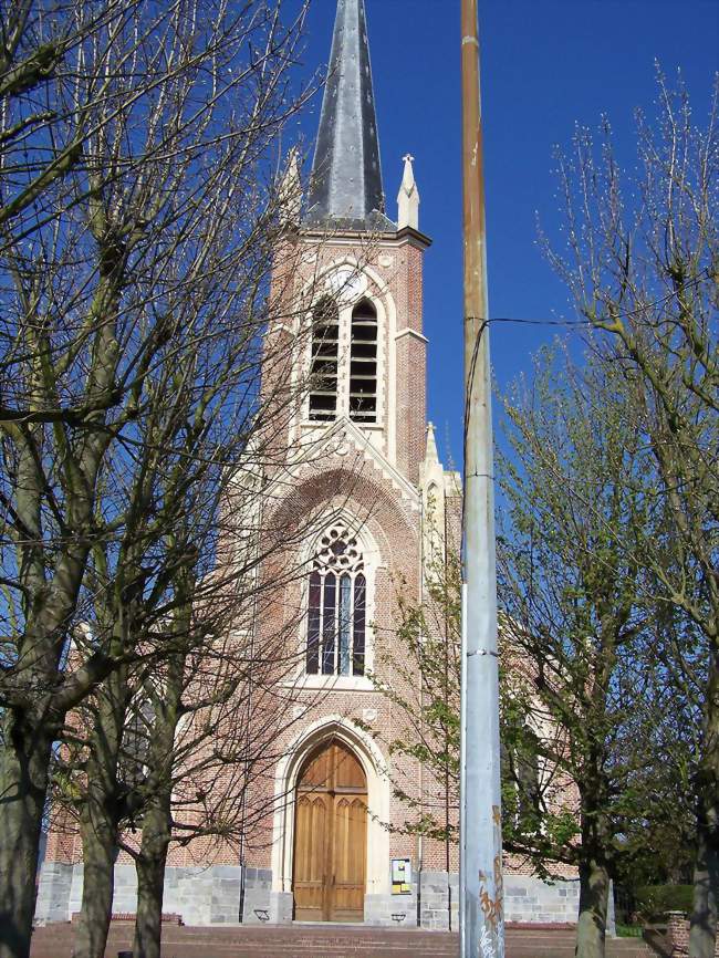 Église St Martin de Willems - Willems (59780) - Nord