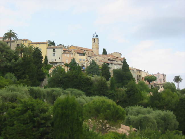 Vue de Châteauneuf - Châteauneuf-Grasse (06740) - Alpes-Maritimes