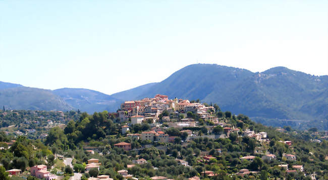 Vue de Falicon - Falicon (06950) - Alpes-Maritimes