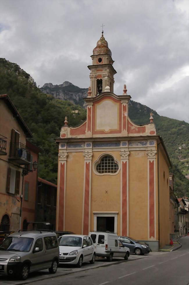 L'église Notre-Dame-de-la-Visitation - Fontan (06540) - Alpes-Maritimes