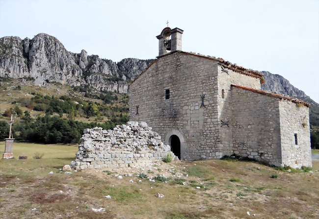 La chapelle Notre-Dame-de-Gratemoine - Séranon (06750) - Alpes-Maritimes