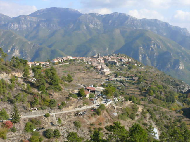 Le village d'Utelle - Utelle (06450) - Alpes-Maritimes