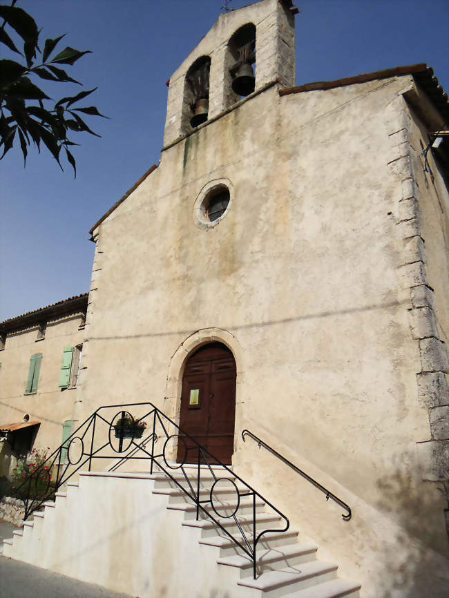 L'église Notre-Dame-de-l'Assomption-et-Saint-Roch - Valderoure (06750) - Alpes-Maritimes