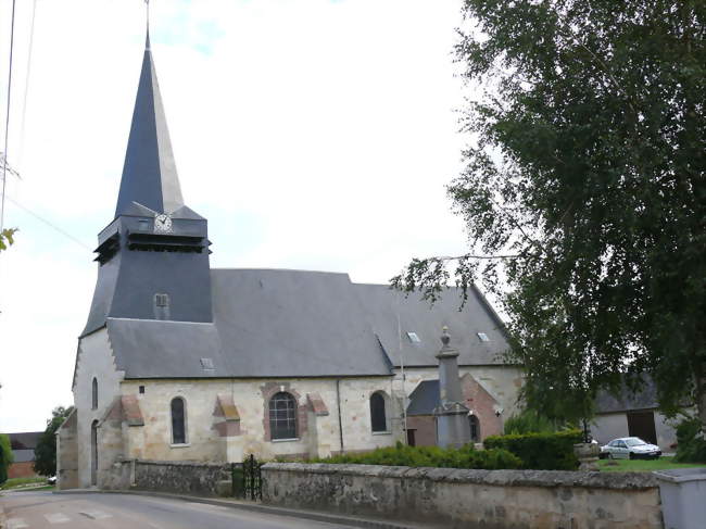 L'église saint-Martin - Doméliers (60360) - Oise