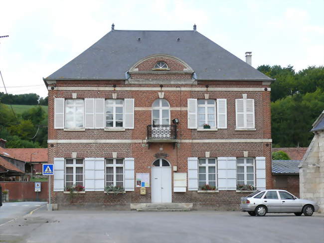 La mairie-école - Fontaine-Bonneleau (60360) - Oise