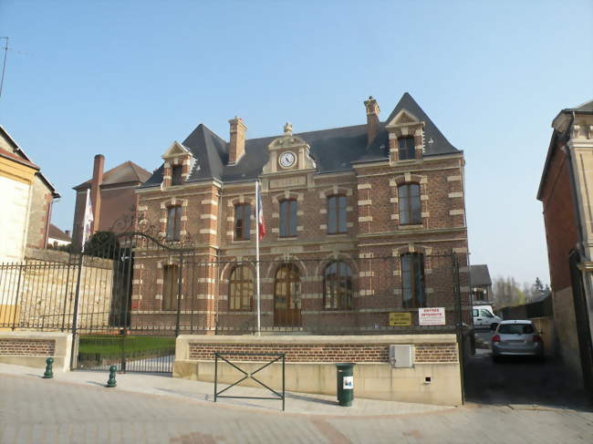 La mairie - Hermes (60370) - Oise