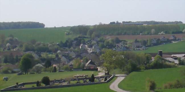 Vue générale du village - Lamécourt (60600) - Oise