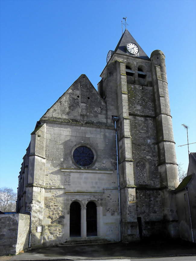 L'église paroissiale Saint-Aubin - Lévignen (60800) - Oise