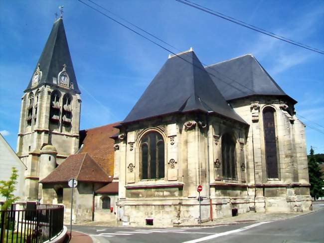 L'église Saint-Martin depuis le sud-est - Liancourt (60140) - Oise