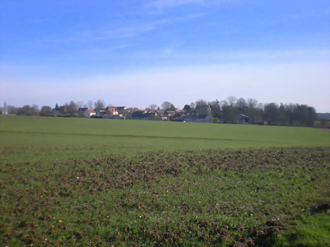 Le village depuis l'ouest - Maimbeville (60600) - Oise