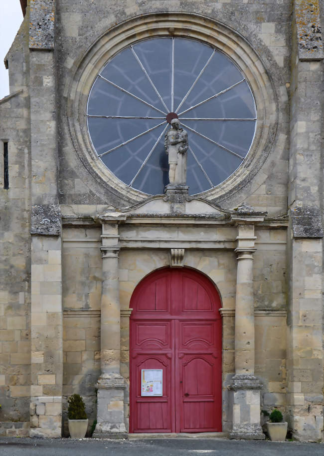 Porche de l'église Saint-Martin - Mareuil-sur-Ourcq (60890) - Oise