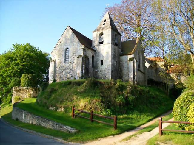 L'église de Bray du XIIe siècle - Rully (60810) - Oise