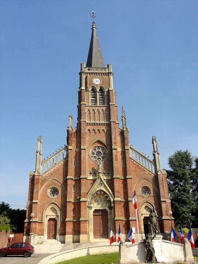 Église paroissiale Saint-Just (non classée) - Saint-Just-en-Chaussée (60130) - Oise