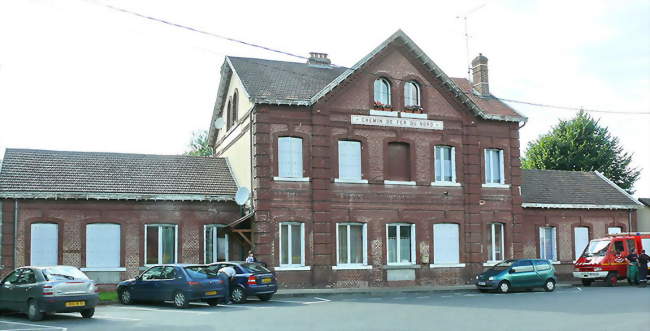 La gare de Saint-Omer-en-Chaussée