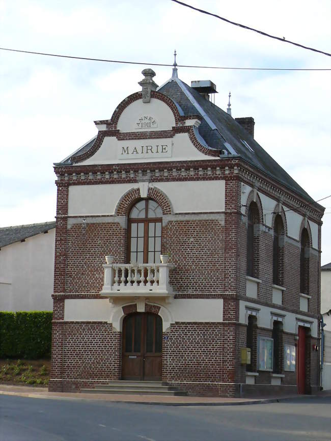 La mairie datée de 1911 - Sommereux (60210) - Oise