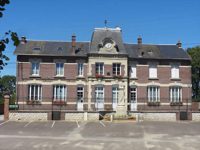 La mairie, RD 1324 - Vaumoise (60117) - Oise