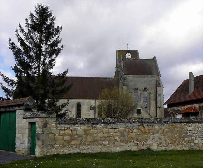 L'église paroissiale Saint-Martin et Saint-Léonard - Vez (60117) - Oise