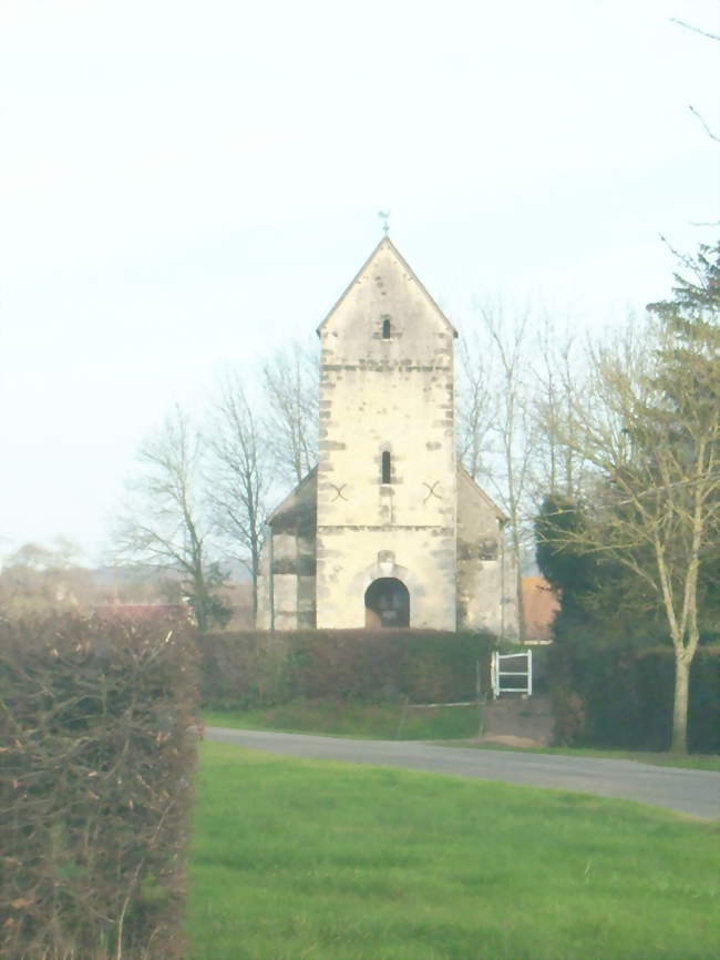 L'église Saint-Aubin - Boëcé (61560) - Orne