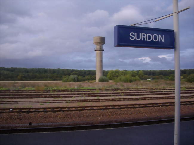 La gare de Surdon - Le Château-d'Almenêches (61570) - Orne
