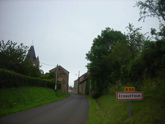 Entrée du village - Échauffour (61370) - Orne