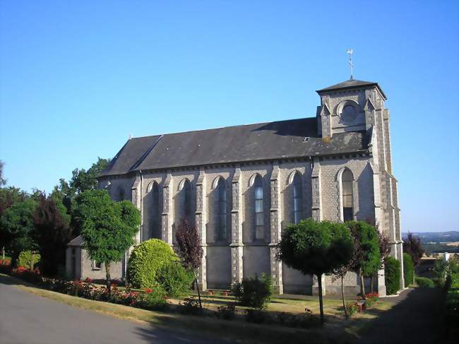 L'église Saint-Germain - Tessé-Froulay (61410) - Orne
