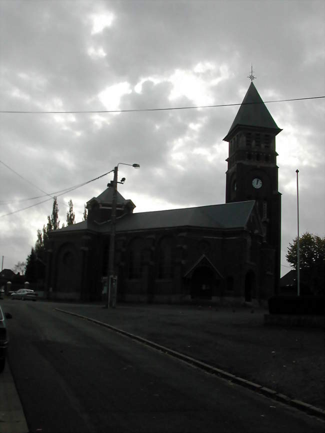 L'église Saint-Jean-Baptiste - Achiet-le-Grand (62121) - Pas-de-Calais