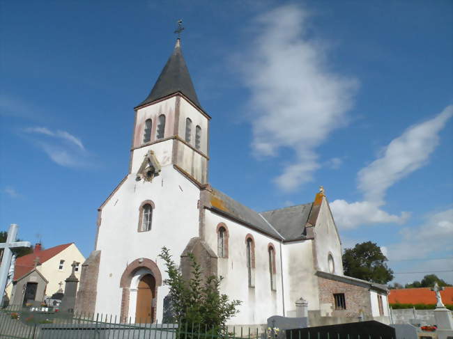 L'église Notre-Dame-de-la-Nativité - Airon-Notre-Dame (62180) - Pas-de-Calais