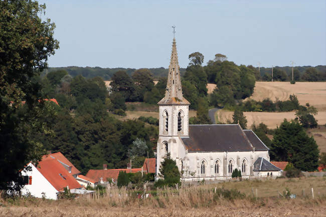L'église Saint-Vaast - Airon-Saint-Vaast (62180) - Pas-de-Calais